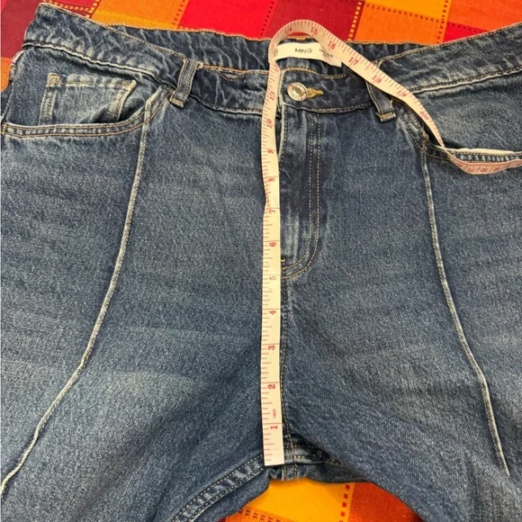 MNG wide legs high rise roll up Jeans - Picture 5 of 12